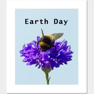 Earth Day Bumblebee Posters and Art